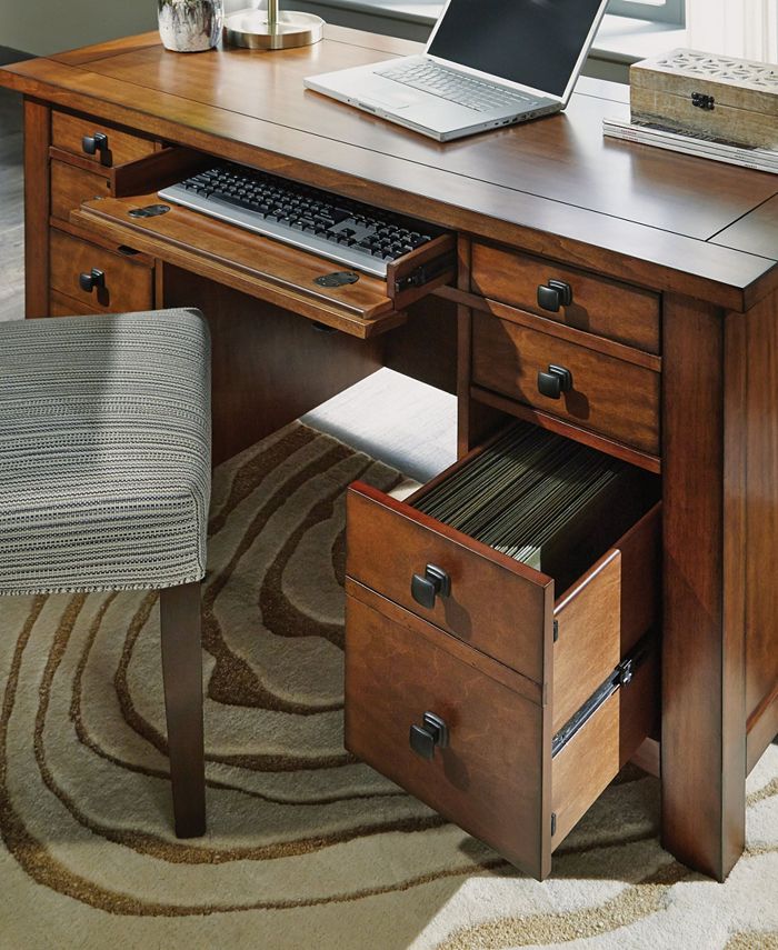 Home Styles Tahoe Executive Pedestal Desk Macy's
