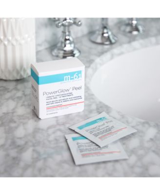 PowerGlow Peel 1 Minute 1 Step Exfoliating Facial Peel, 10 treatments