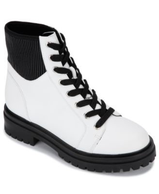 kenneth cole white boots