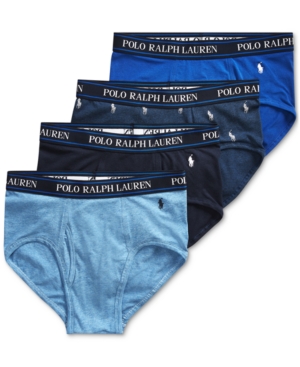 Polo Ralph Lauren Men's Classic Stretch 4-Pk. Briefs