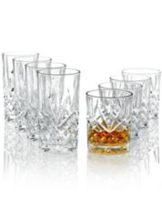 Glaver's Drinking Glasses, 12 Pc. Glass Cups, Includes 4 Highball Glasses 17 oz., 4 Rocks Glasses, 13 oz., 4 Juice Glasses, 4.5 oz., Whisky, Juice