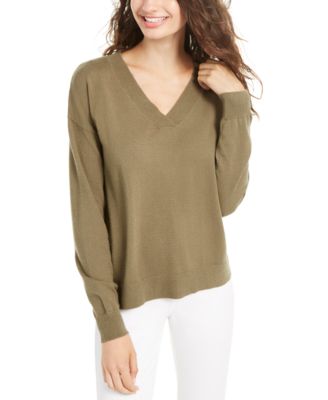 Juniors v neck sweater best sale