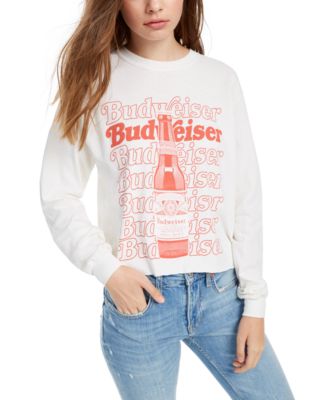 True Vintage - Cotton Budweiser Graphic-Print T-Shirt
