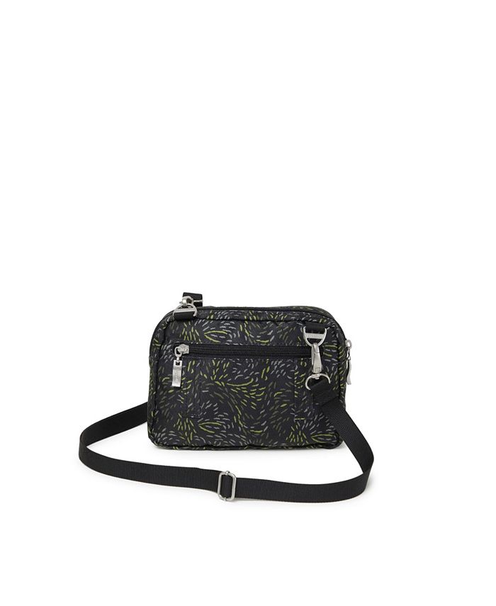 Baggallini Sac à Triple Fermeture éclair pour Femme, Taille