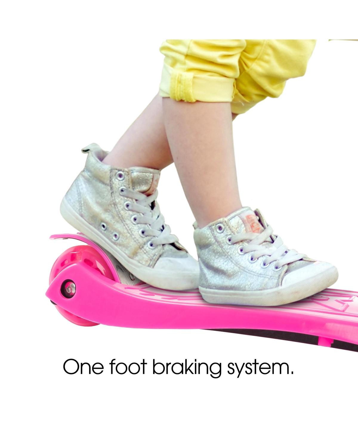 Lil' Rider Kids Scooter In Neon Pink