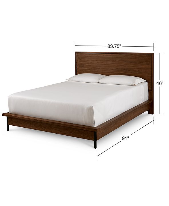 Furniture Oslo California King Bed, Created for Macy&#39;s & Reviews - Furniture - Macy&#39;s