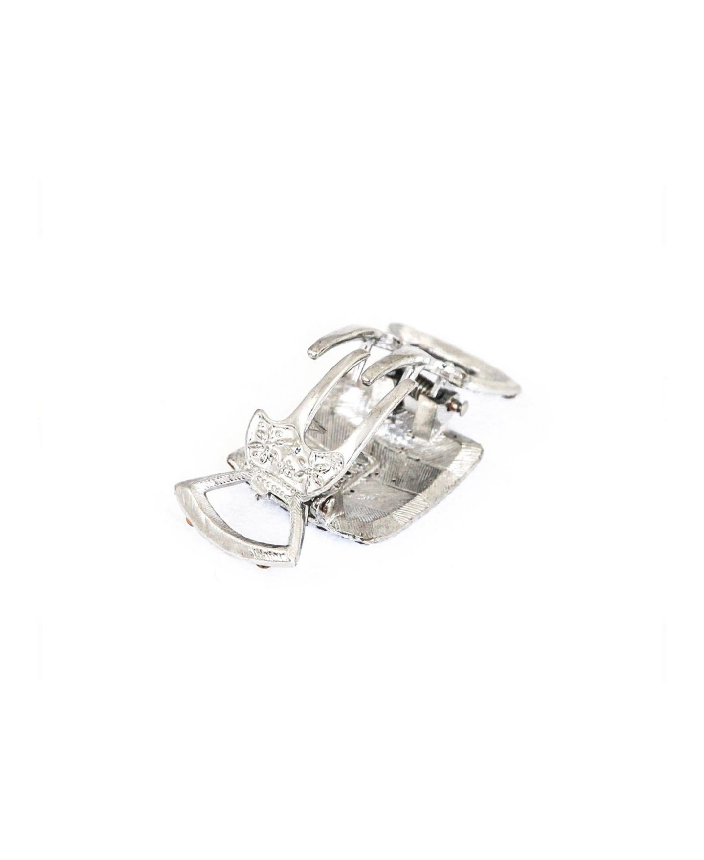 Женская заколка Soho Style Mini Jeweled Hair Claw, цвет: Прозрачный — фото 2
