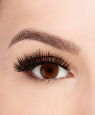 Ardell 3D Faux Mink Wimpern 854 – 4 Paar, Voluminöse Wimpern Mit Knotenfreiem Invisiband