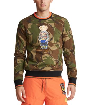 トップス POLO COUNTRY POLO BEAR CAMO SWEATSHIRT Polo Ralph Lauren Men's Big & Tall Polo Bear Camo Sweatshirt