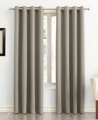 Sun Zero - Saxon 54" x 108" Blackout Curtain Panel