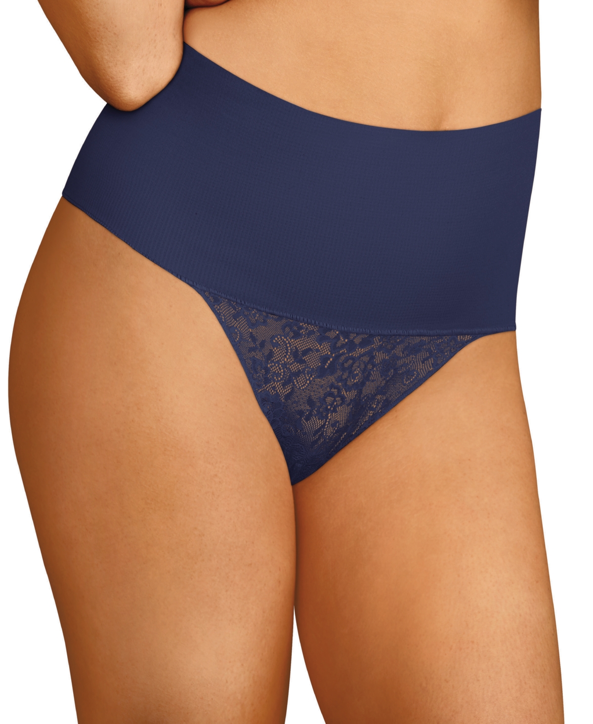 Maidenform Tame Your Tummy Lace Thong Dm0049