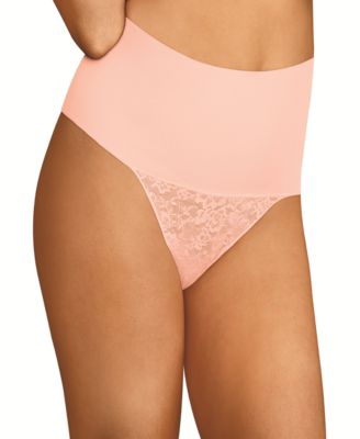 Maidenform - Tame Your Tummy Lace Thong DM0049