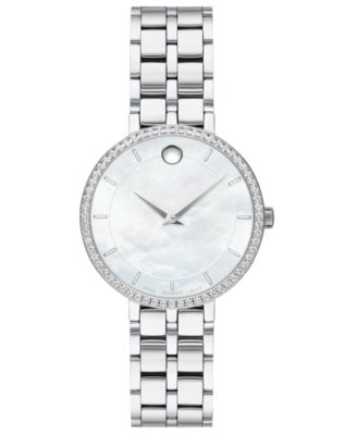 movado diamond bracelet