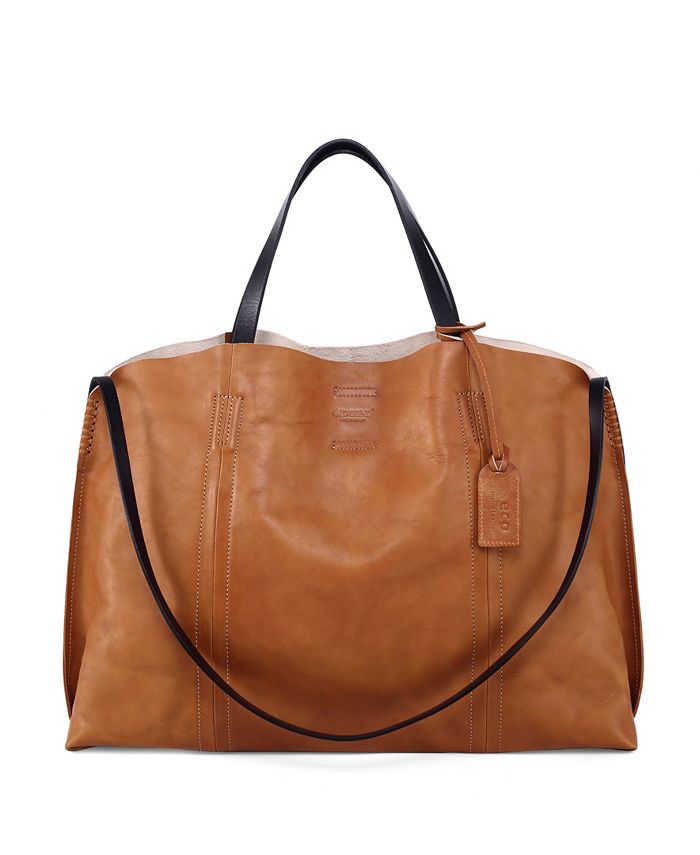 Lacoste Women's Concept Zip Tote Bag Navy color