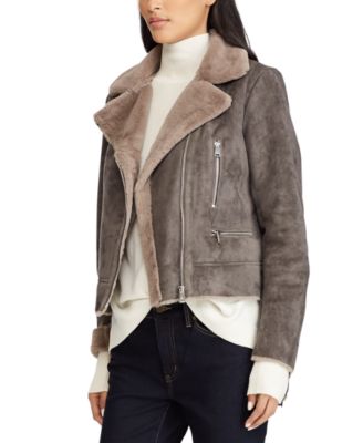 ralph lauren faux shearling