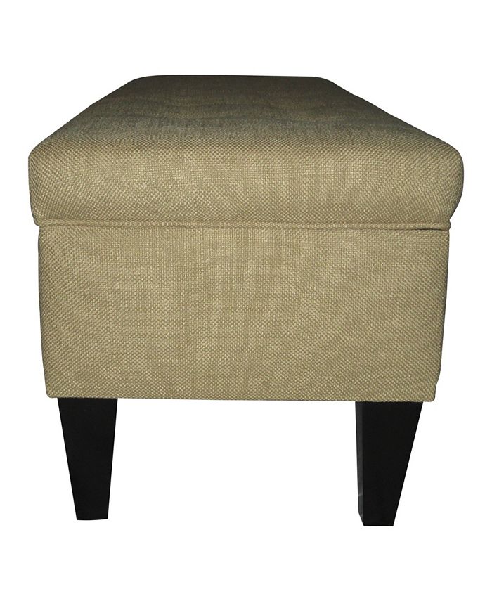Sole Designs Brooke Tufted Storage Bench Macy's