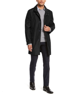 Calvin Klein Men's Munson Slim-Fit Modern Raincoat