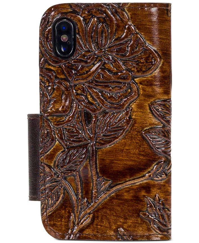 Patricia Nash Bark Leaves Brenna iPhone 10 Case Macy's