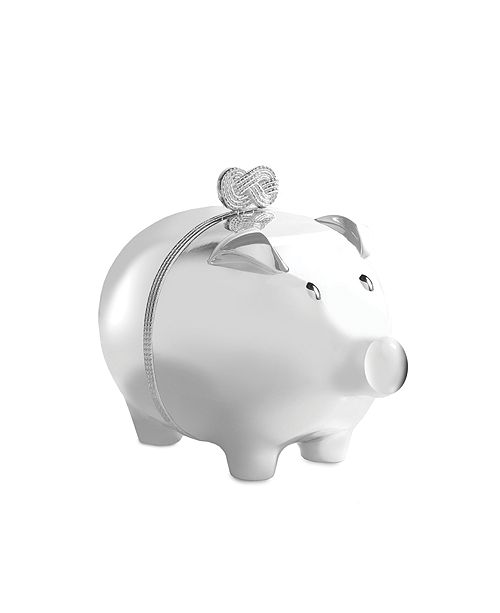 Vera Wang For Wedgwood Infinity Baby Piggy Bank