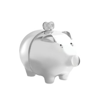 Vera Wang Wedgwood Vera Wang for Wedgwood Infinity Baby Piggy Bank