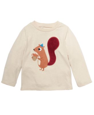 First Impressions - Toddler Boys Squirrel T-Shirt
