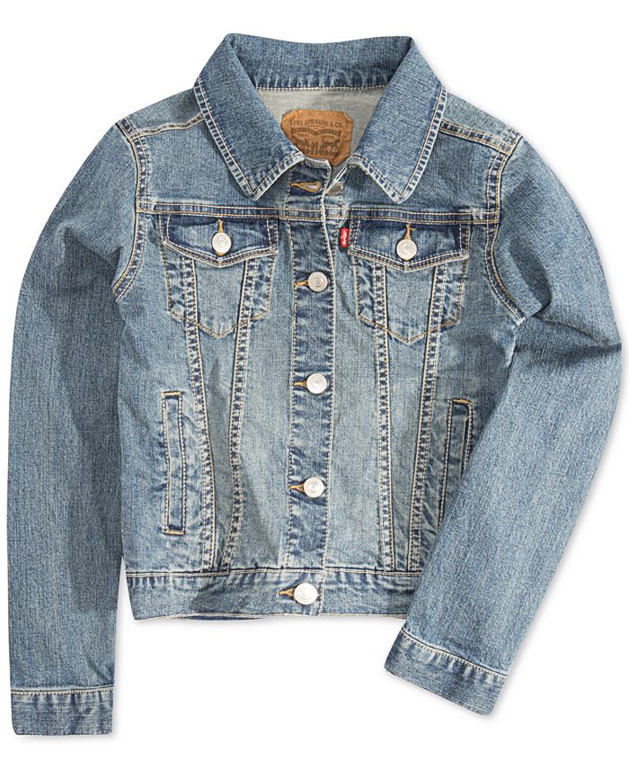 Levi's Big Girls Trucker Jacket & Reviews - Coats & Jackets - Kids - Macy's