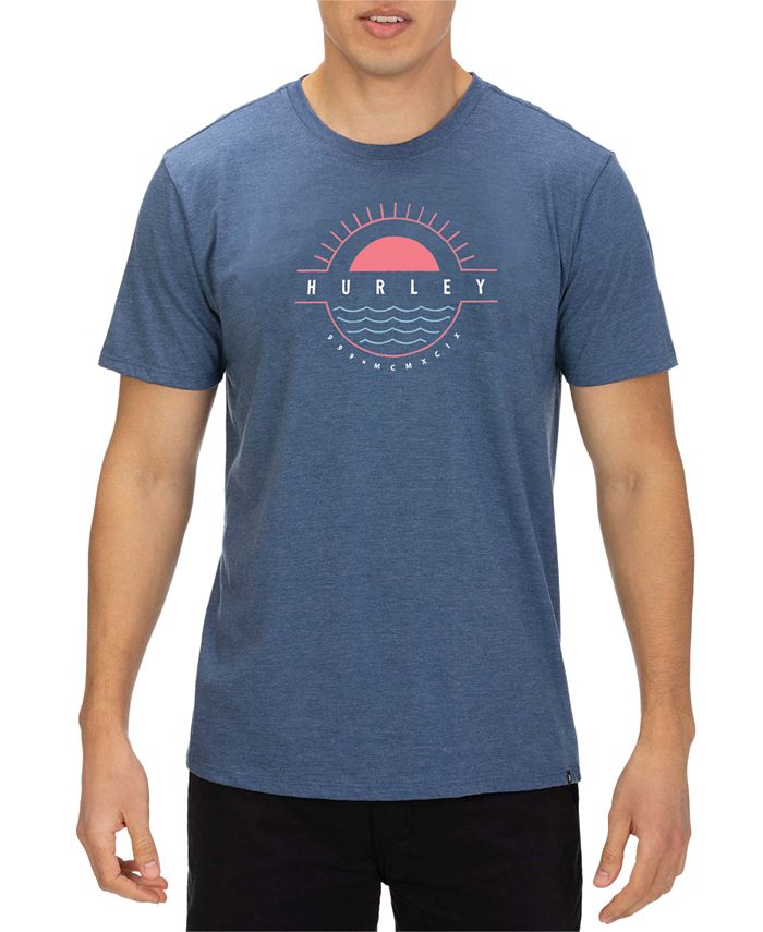 Hurley Men's Horizon Premium Logo Graphic T-Shirt - Macy's