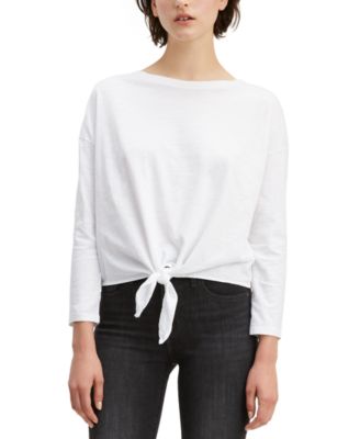 levi's long sleeve shirt womens