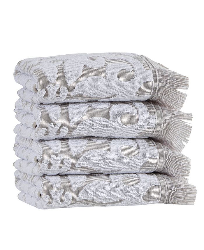OZAN PREMIUM HOME Panache Hand Towels 4Pc. Set & Reviews Bath Towels