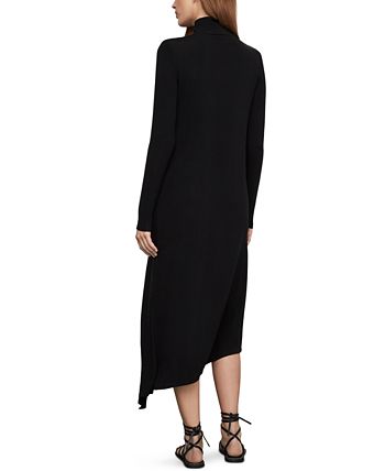Bcbg kabrina asymmetrical turtleneck dress discount