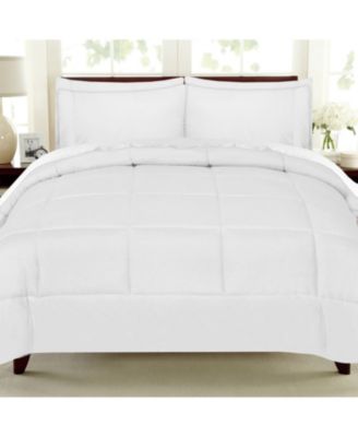 Down Alternative Microfiber 7-Piece Comforter Set, Twin/Twin XL