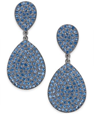 I.N.C. International Concepts - Pave Double Drop Earrings