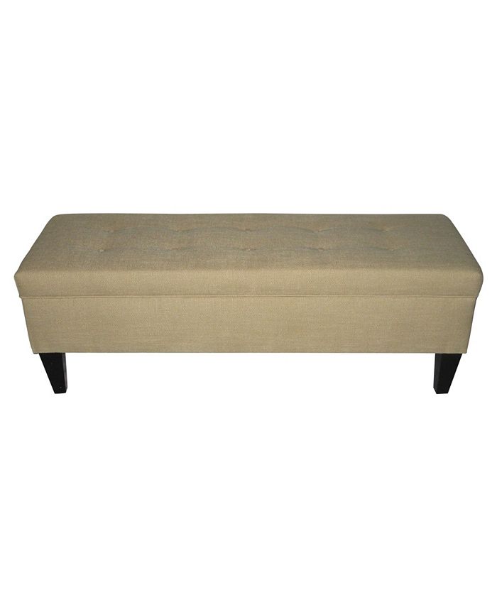 Sole Designs Brooke Tufted Storage Bench Macy's