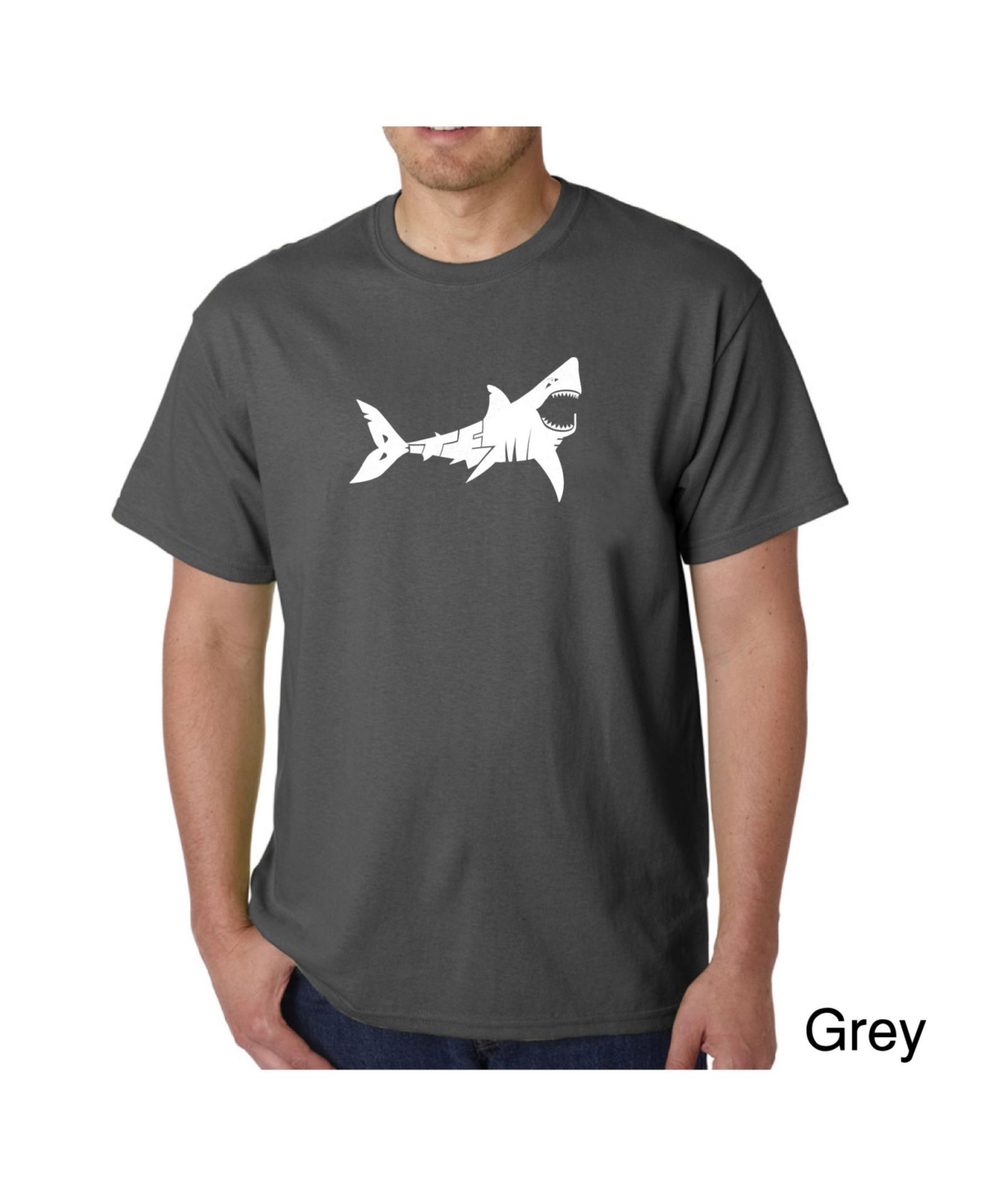 La Pop Art Men's Word Art T-Shirt - Bite Me