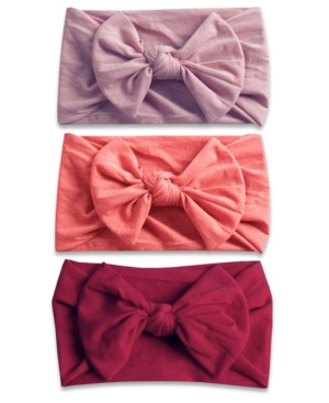image of Emerson and Friends Baby Girl Tiny Bow Headband Set