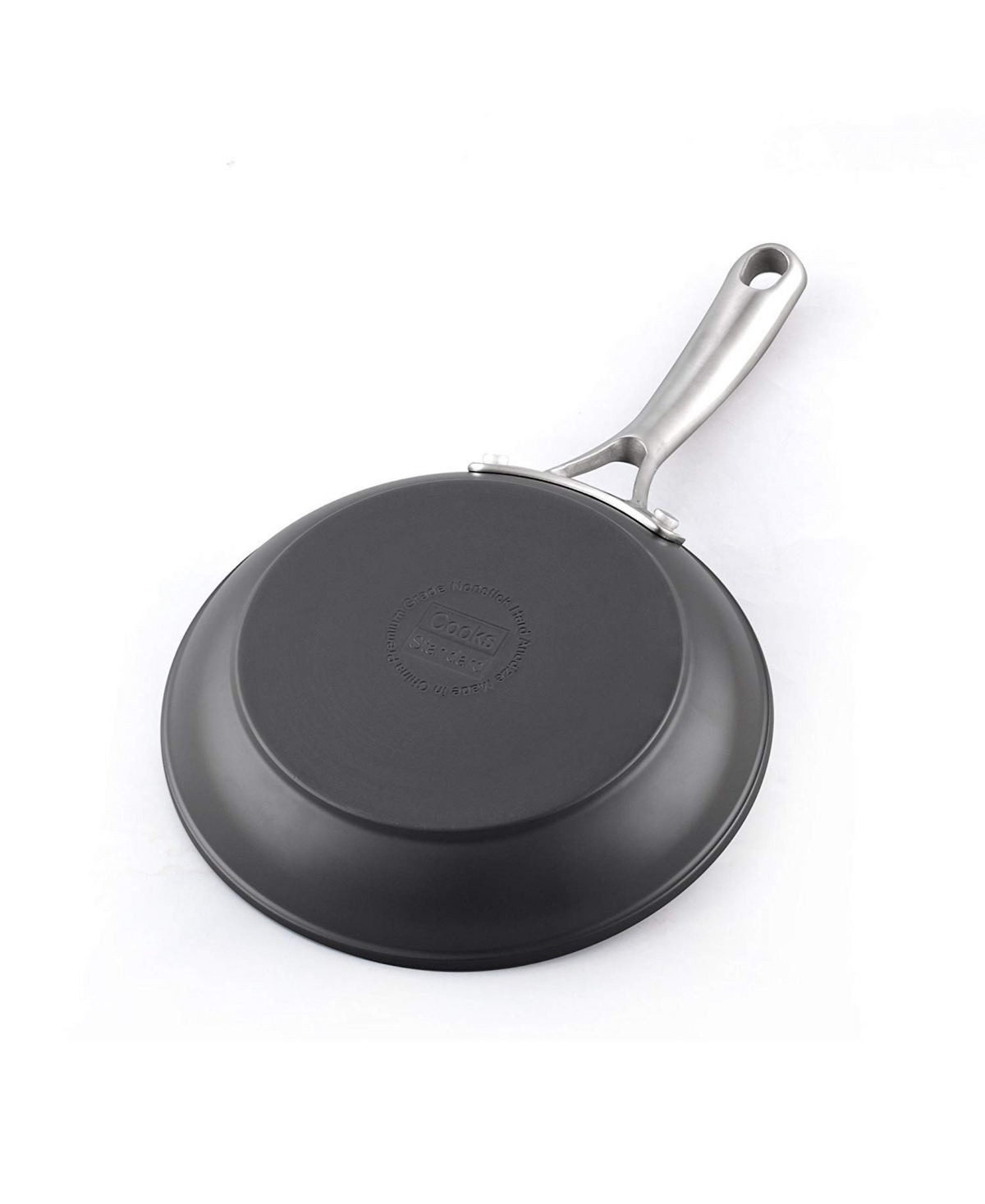 Cooks Standard Frying Omelet Pan, Classic Hard Anodized Nonstick 10.5-Inch Saute Skillet Egg Pan,- Black