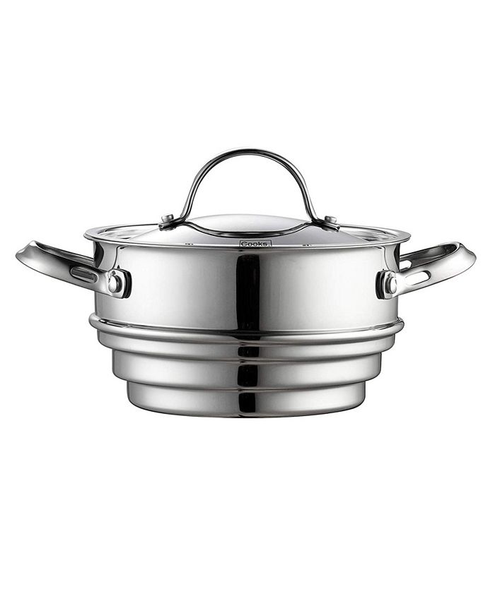 Cooks Standard Classic Stainless Steel Cookware Set 10-Pieces, 18