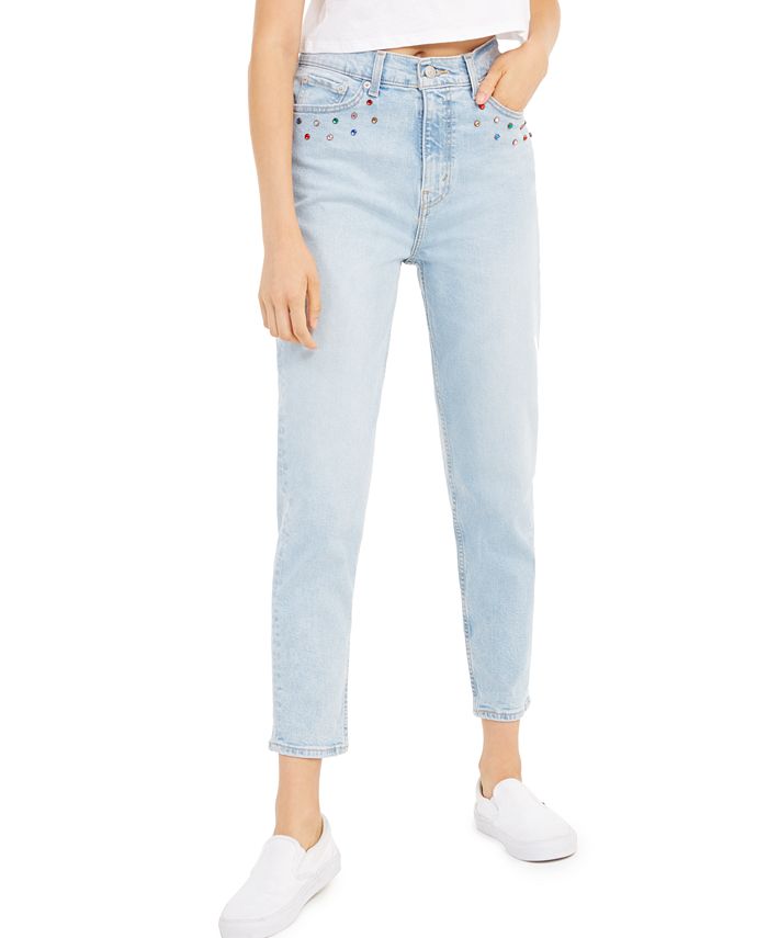 Levi's Women's Embellished High-Waisted Ankle Jeans & Reviews - Women -  Macy's