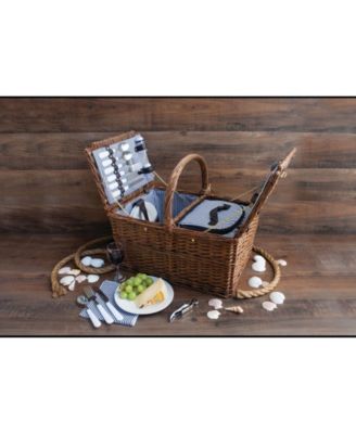 Cape Cod Wicker Picnic Basket