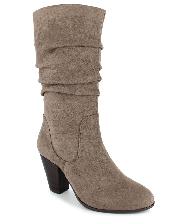 Esprit Oliana Memory-Foam Mid-Shaft Boots, Created for Macy's - Macy's