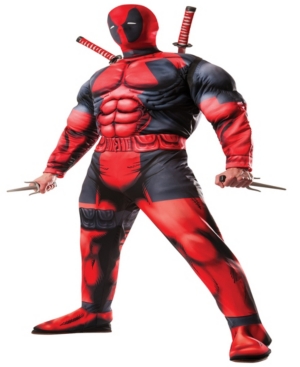 Buy Seasons Men's Deluxe Deadpool Costume