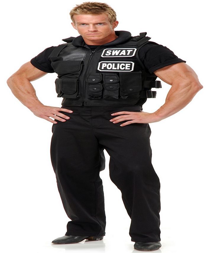 Skin-Tight SWAT Costume  Police Halloween Costume –