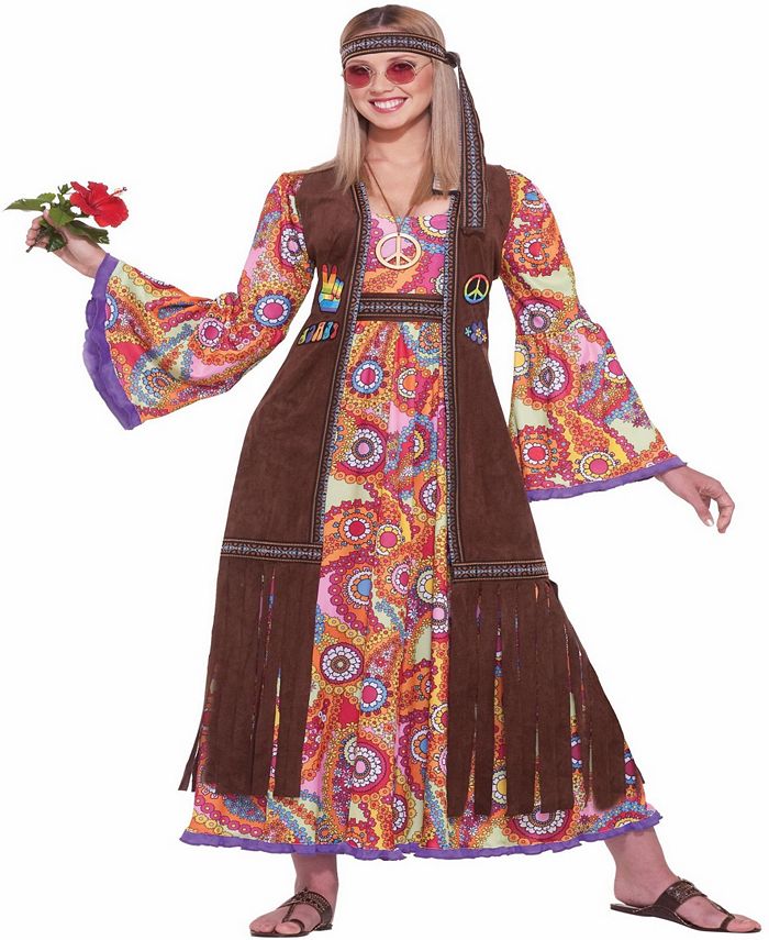 BuySeasons Buy Seasons Women's Hippie Love-Child Costume - Macy's