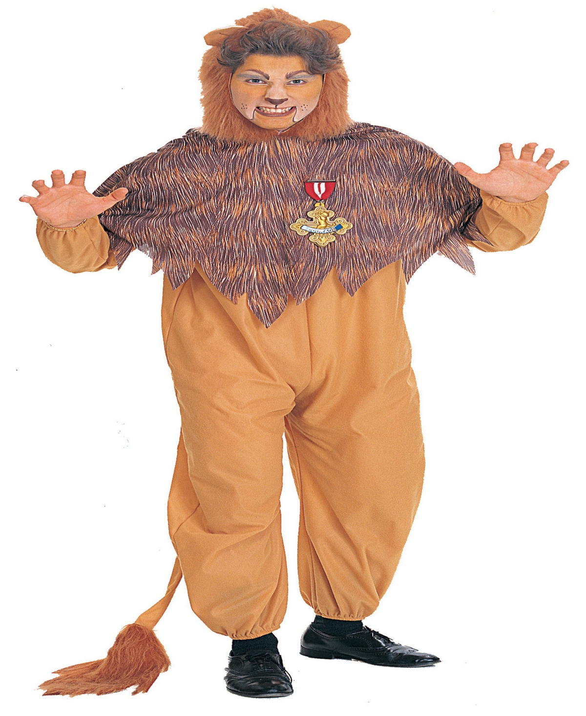 Buy Seasons Men's The Wizard of Oz Cowardly Lion Costume - Yellow