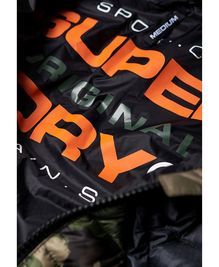 Superdry Axis Padded Jacket - Macy's