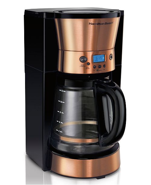 Hamilton Beach 12 Cup Programmable Coffee Maker & Reviews ...