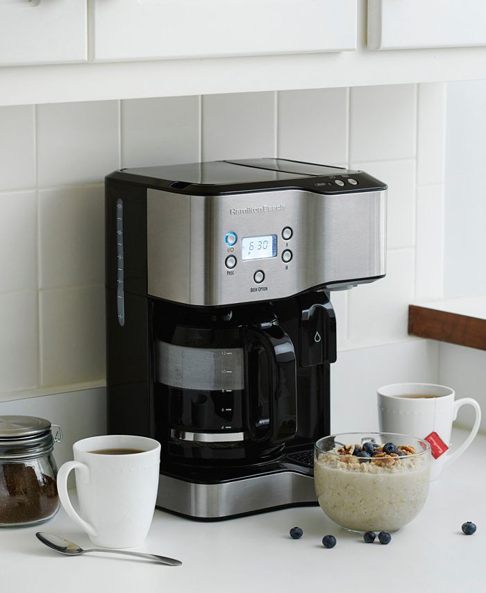 Hamilton Beach Coffee Maker & Hot Water Dispenser Macy