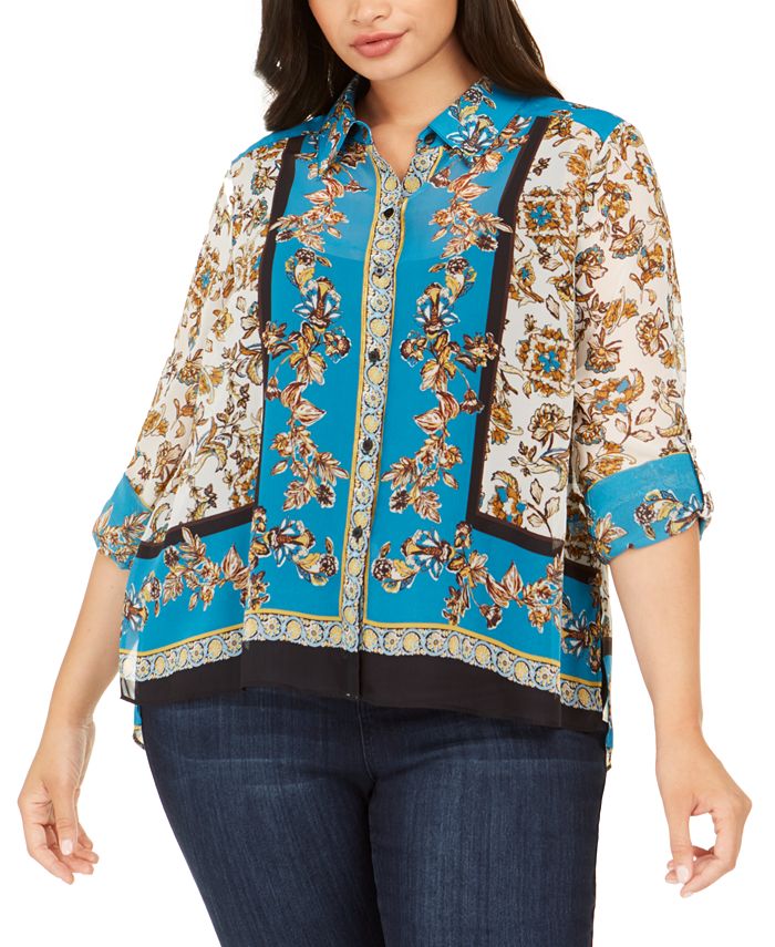 Inc plus discount size blouses