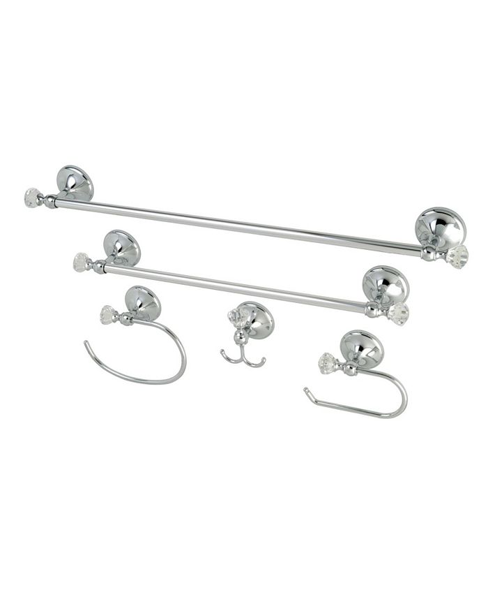 Kingston Brass - Celebrity 18-Inch and 24-Inch Towel Bar Bathroom Accessory Set in Polished Chrome