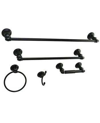 Kingston Brass - Provence 5-Pc. Bathroom Accessory Set